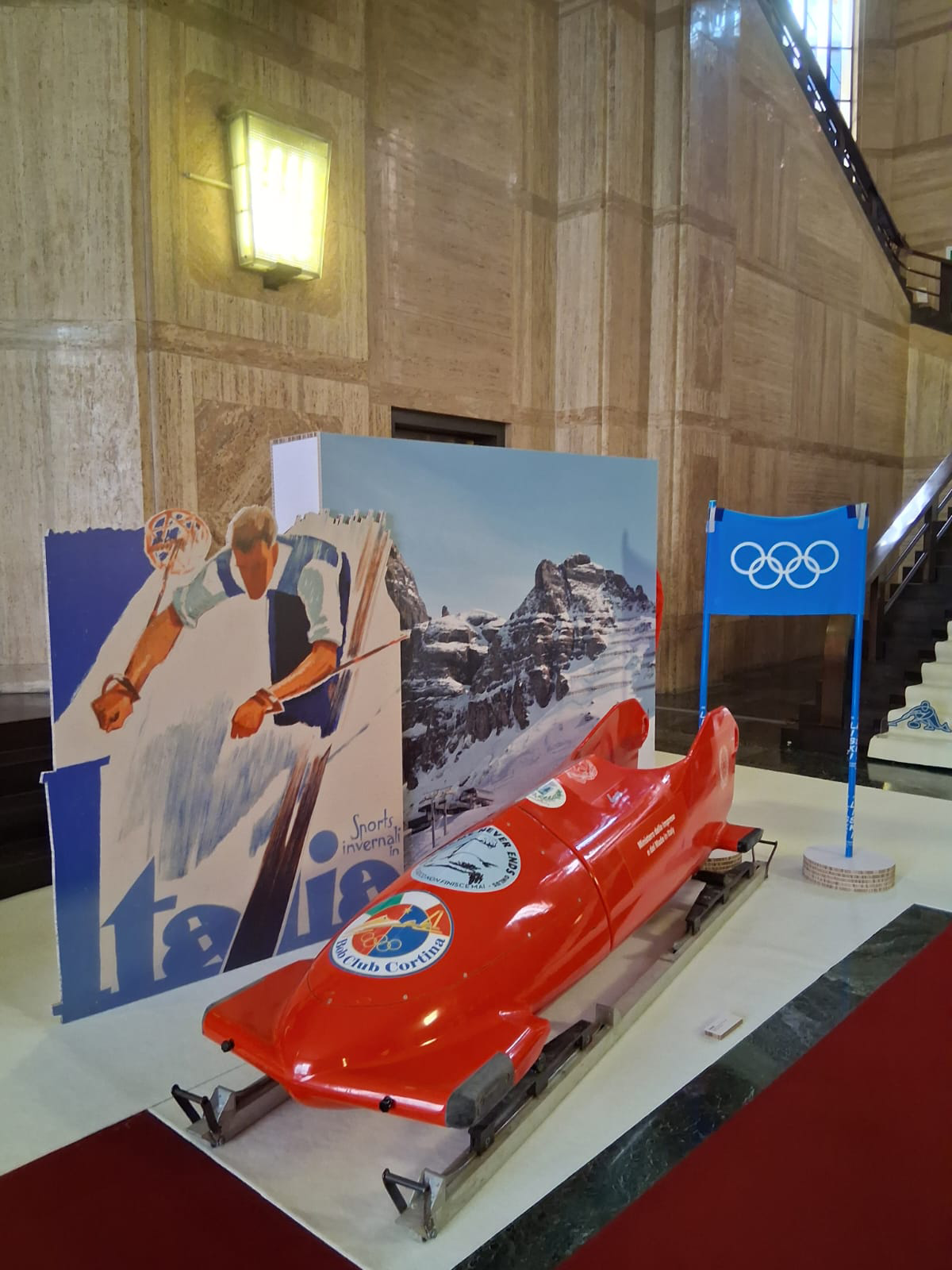 Mostra «Milano Cortina 2026. I giochi del Made in Italy» a Roma