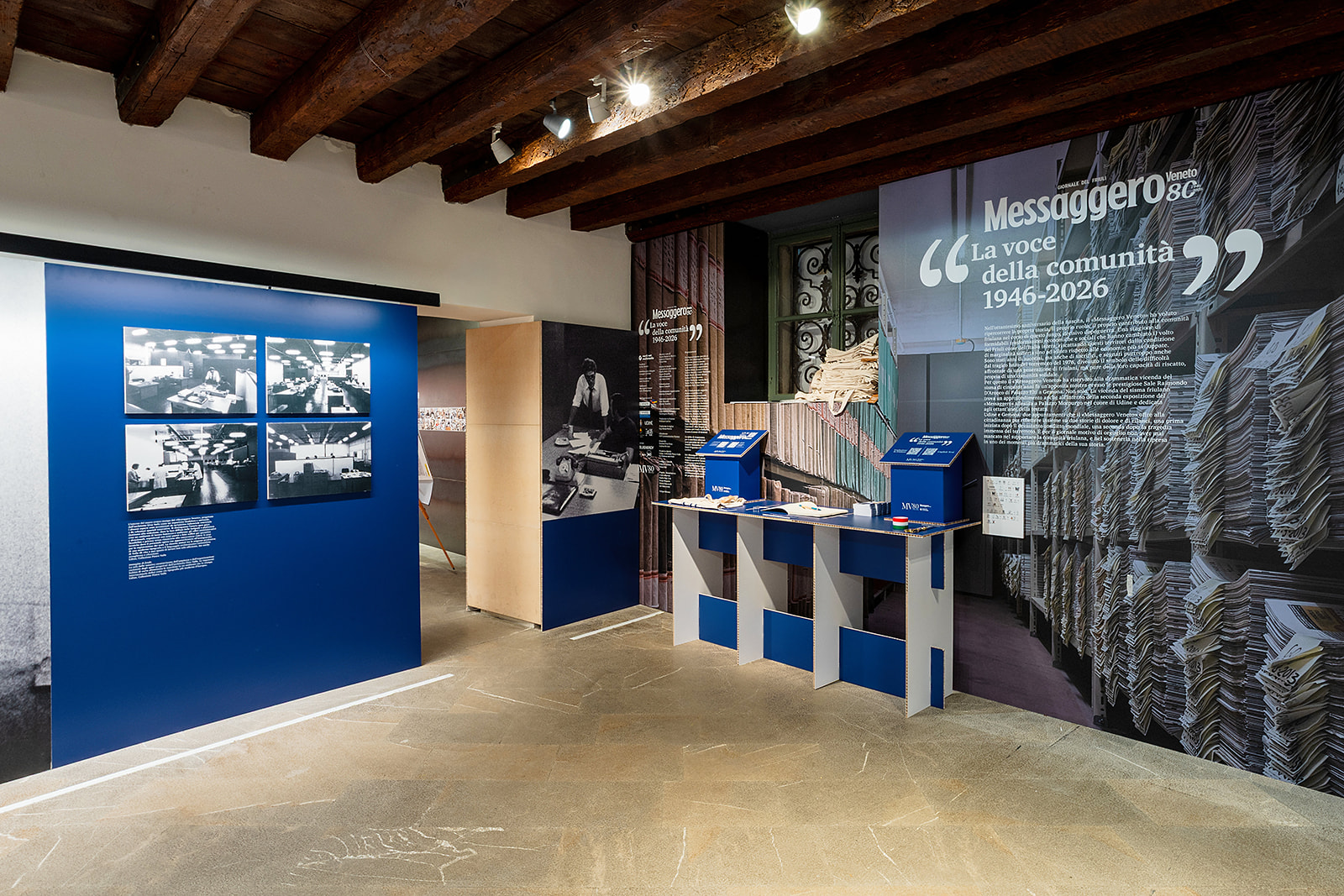 Mostra 80 anni del Messaggero Veneto